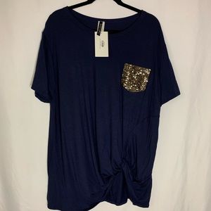 NWT Plus Size short sleeve T-shirt